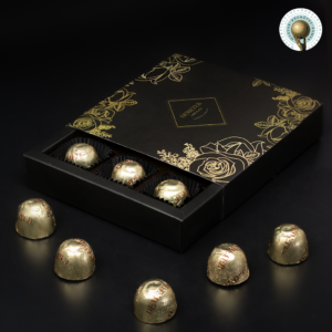 Konyakmeggyes bonbonválogatás 60%-os étcsokoládéval